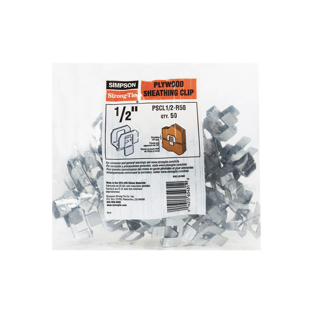 Attaches à contreplaqué 1/2&nbsp;po Pqt/50