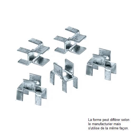 Attaches à contreplaqué 1/2&nbsp;po Pqt/50