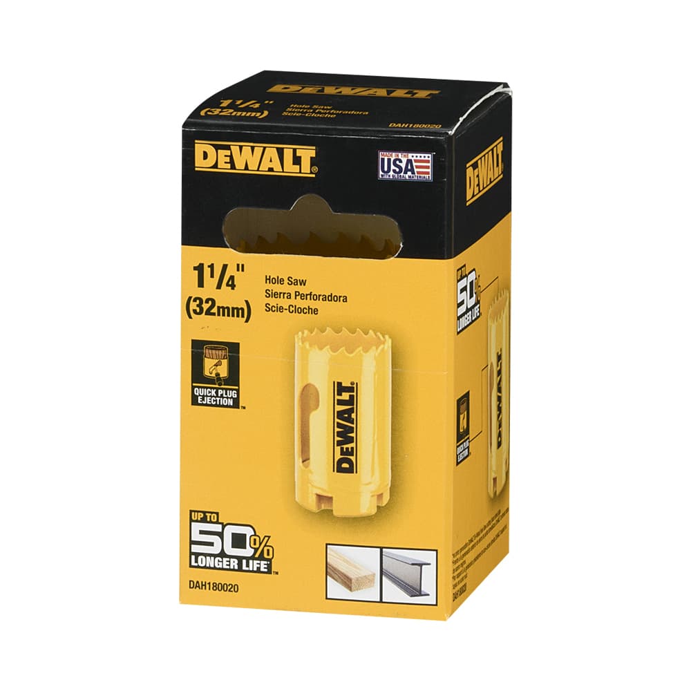 DEWALT Bi-Metal Hole Saw 1&nbsp;1/4&nbsp;in.