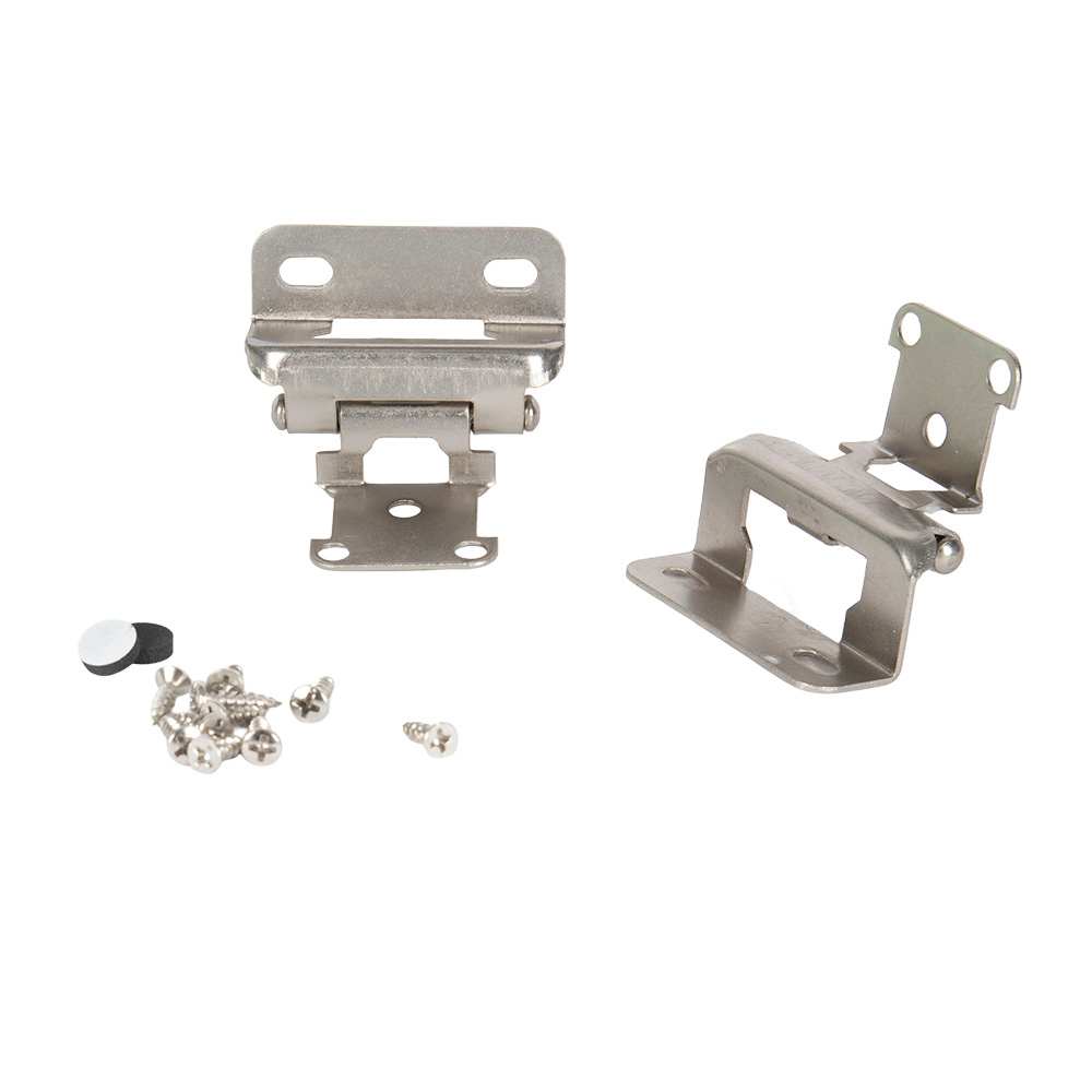 Cabilock 4-Pack Down Flap Spring Hinges – Thickened Plate Cabinet Door Repair Hinges