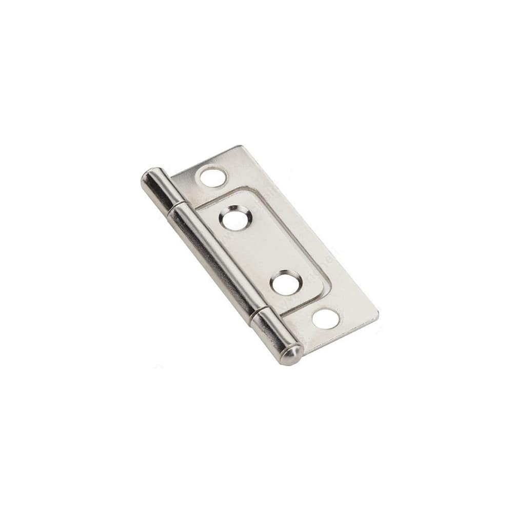 Satin Nickel Classic Folding Hinges Pkg/2