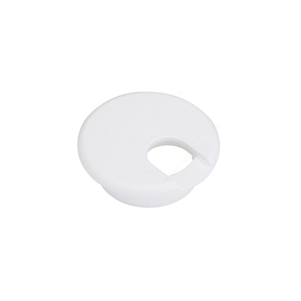 Plastic Round Grommet 2 3/8 in. White