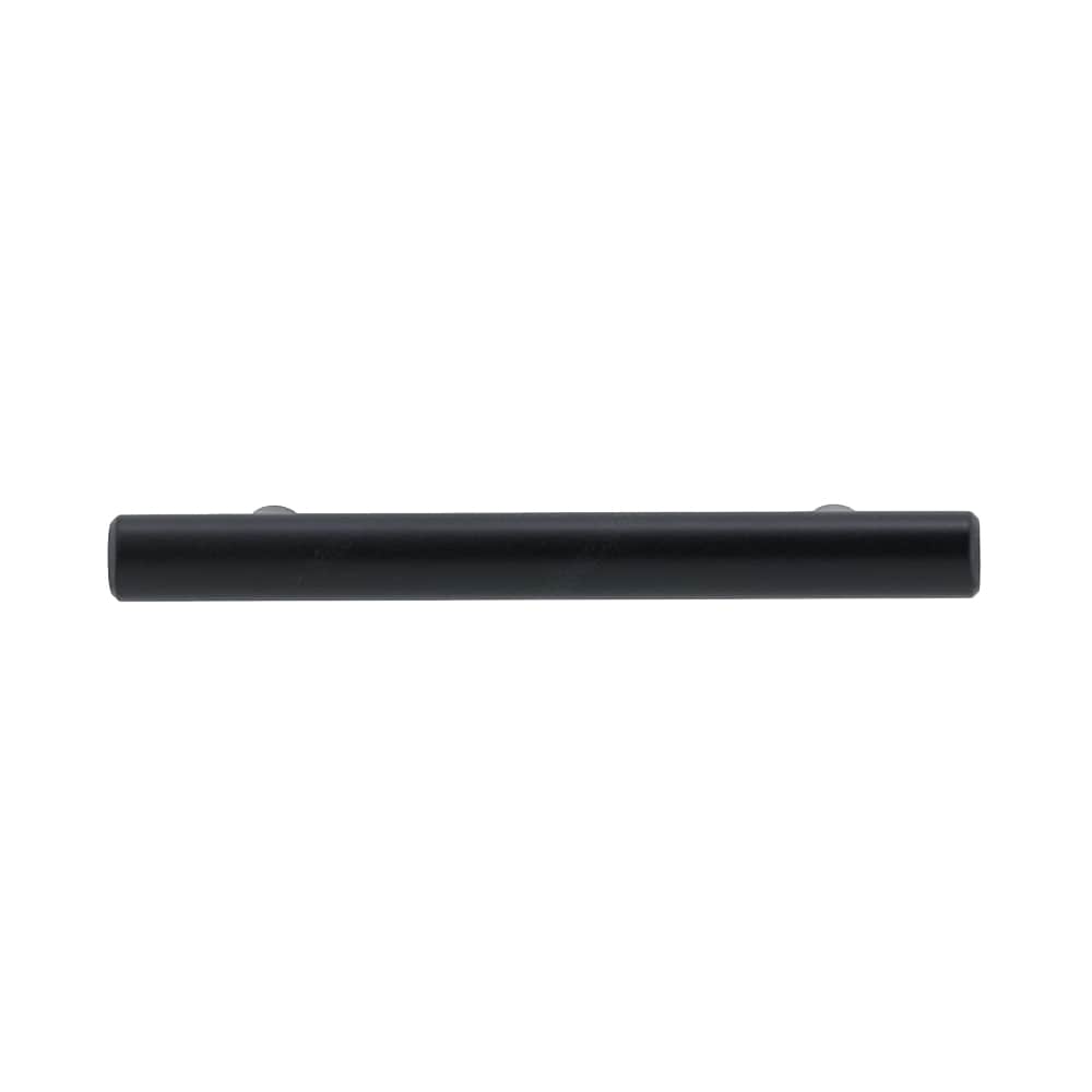 Roosevelt Metal Cabinet Handles Black 76&nbsp;mm&nbsp;c/c Pkg/5