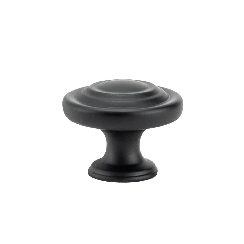 Notre-Dame Metal Cabinet Knobs Black  34&nbsp;mm Pkg/8