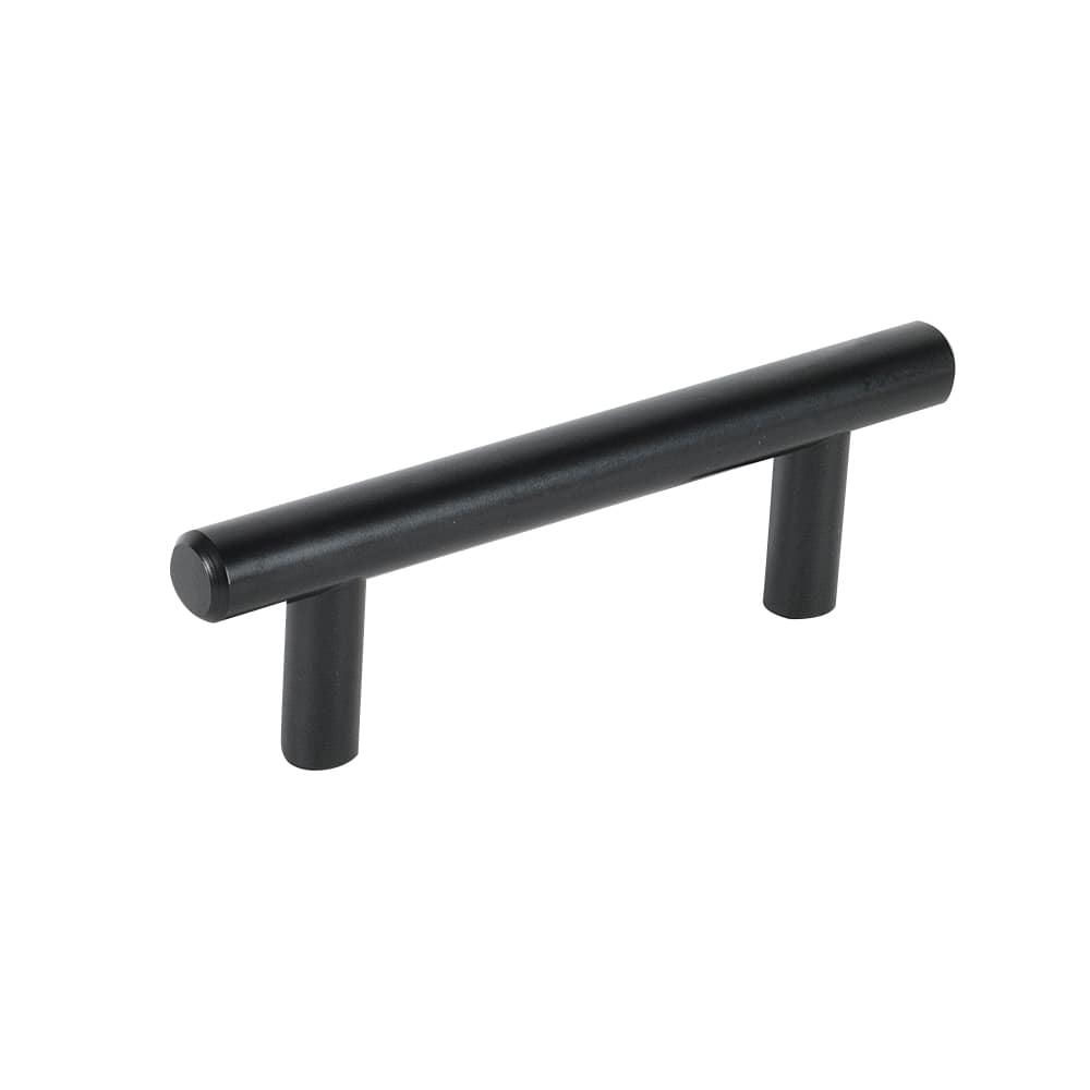 Roosevelt Metal Cabinet Handle Black 76 mm&nbsp;c/c