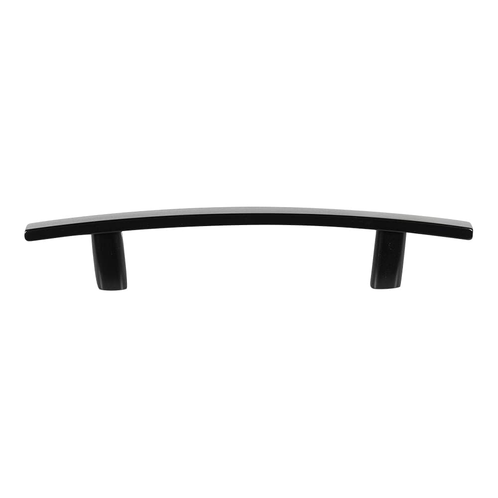 Poignée d'armoire en métal Padova noire 96&nbsp;mm&nbsp;c/c