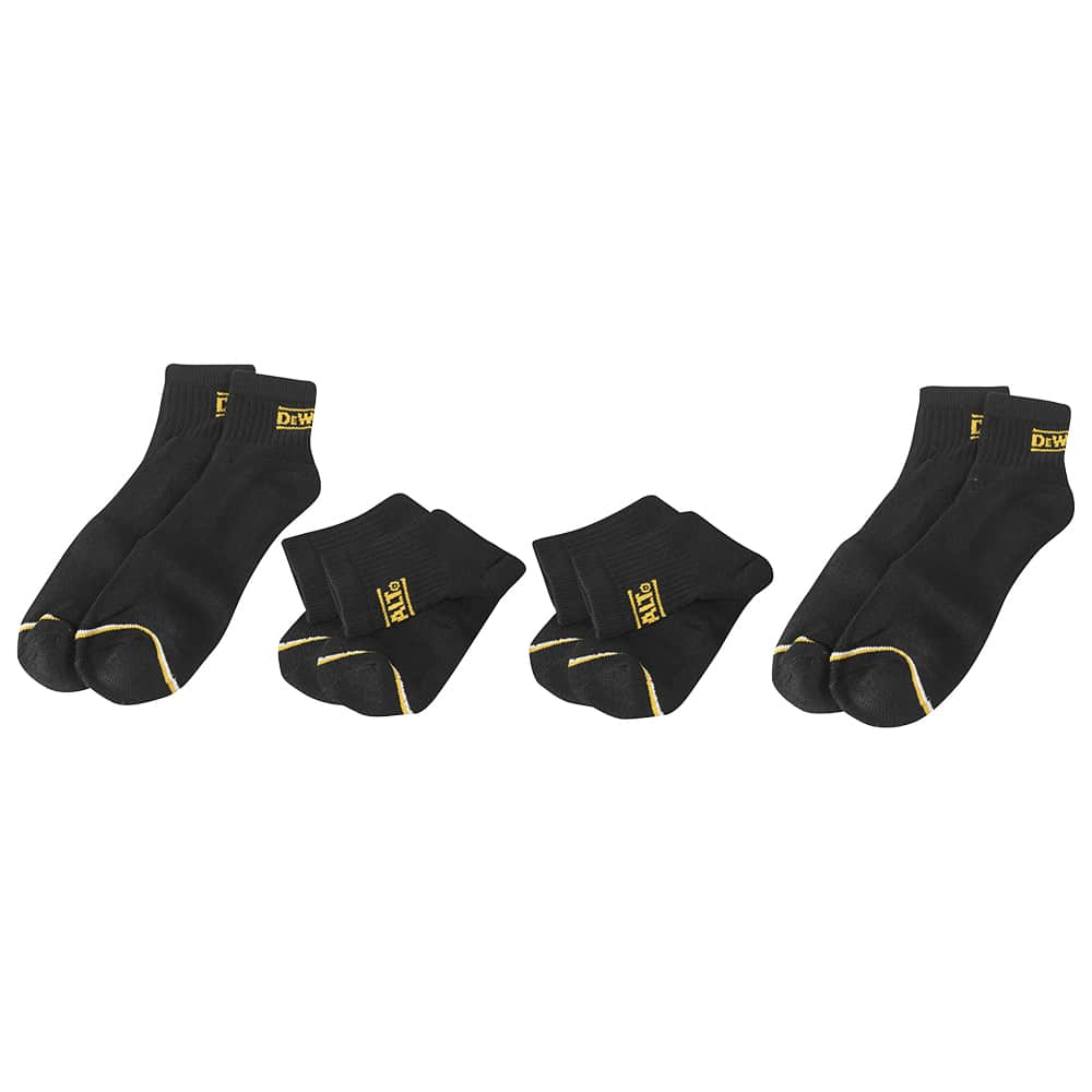 DEWALT Work Socks Large Pkg/4