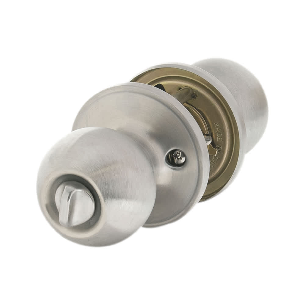 Corona Keyed Entry Door Knob Stainless Steel