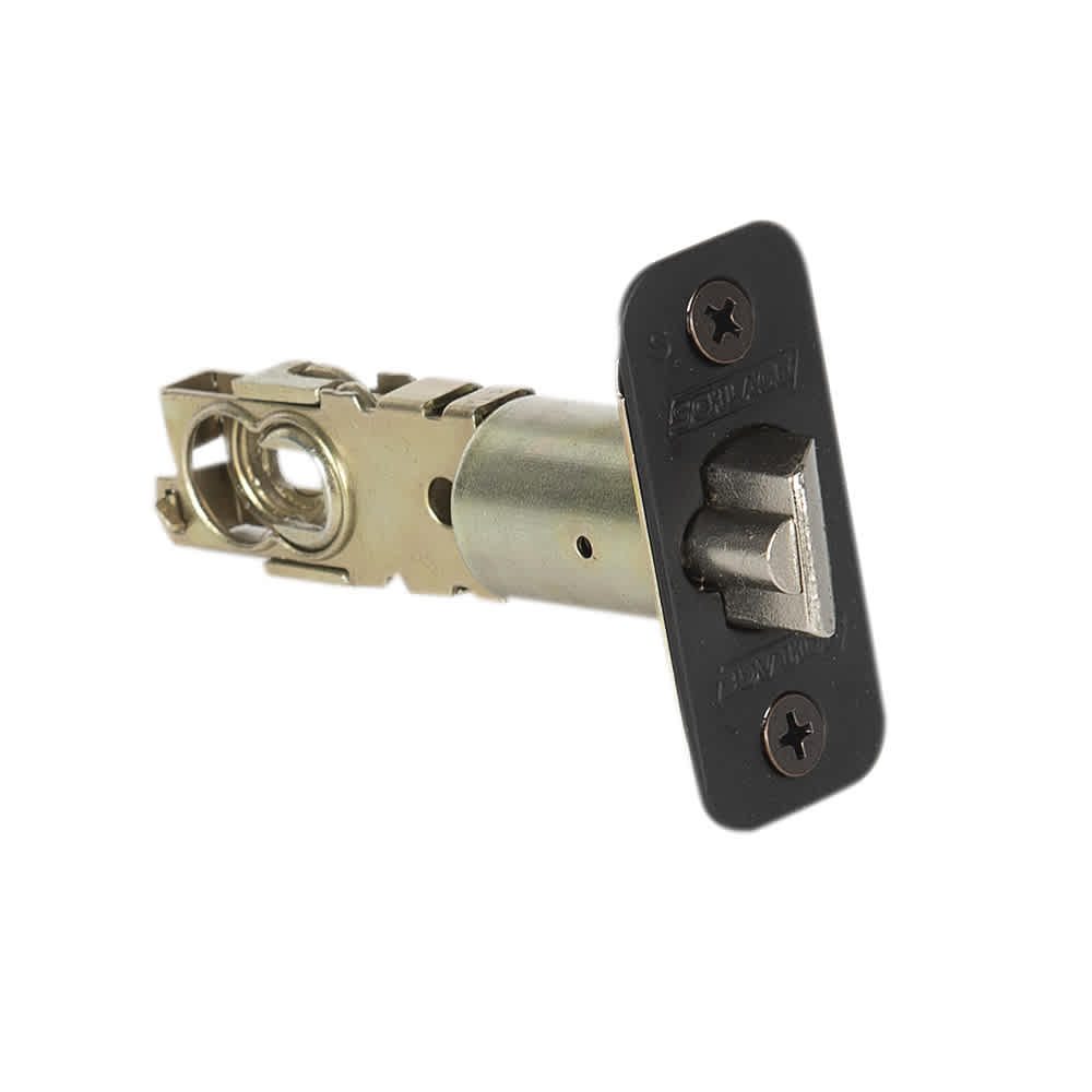 Serrure de porte d’entrée électronique à clavier numérique et poignée bec-de-cane Century noire