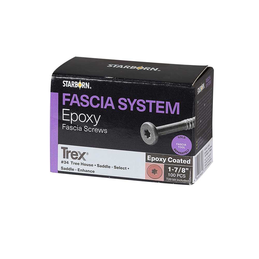Trex Fascia Screws Saddle 1&nbsp;7/8&nbsp;in Pkg/100