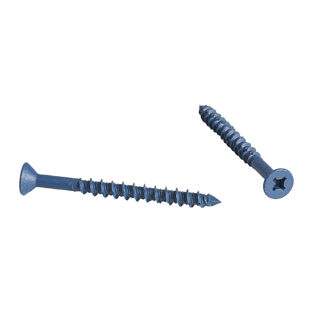 Vis à béton 3/16&nbsp;po&nbsp;x&nbsp;1&nbsp;1/4&nbsp;po T.P. Pqt/100