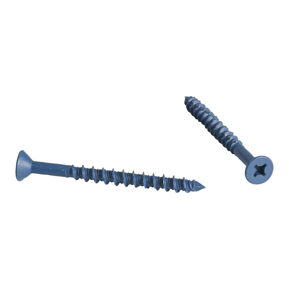 Vis à béton 3/16 po x 2 1/4 po T.P. Pqt/100