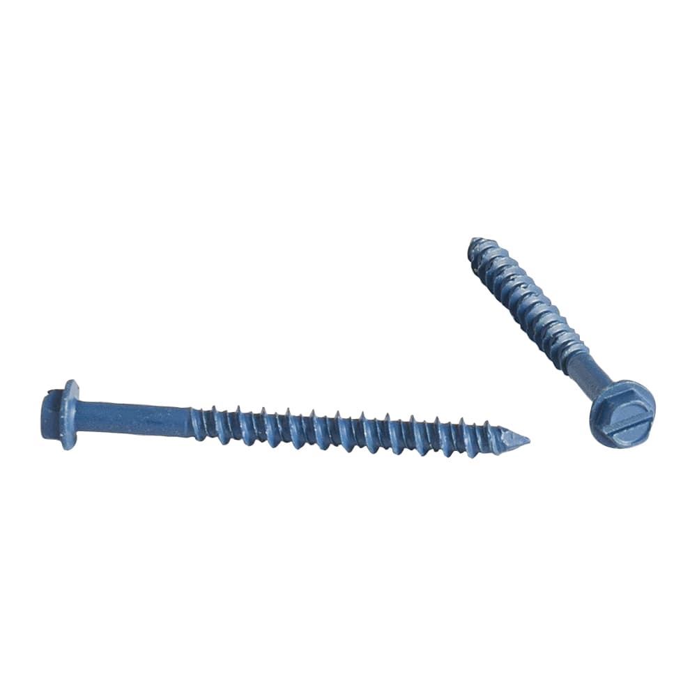 3/16&nbsp;in.&nbsp;x&nbsp;1&nbsp;3/4 in. H.H. Concrete Screws Pkg/25