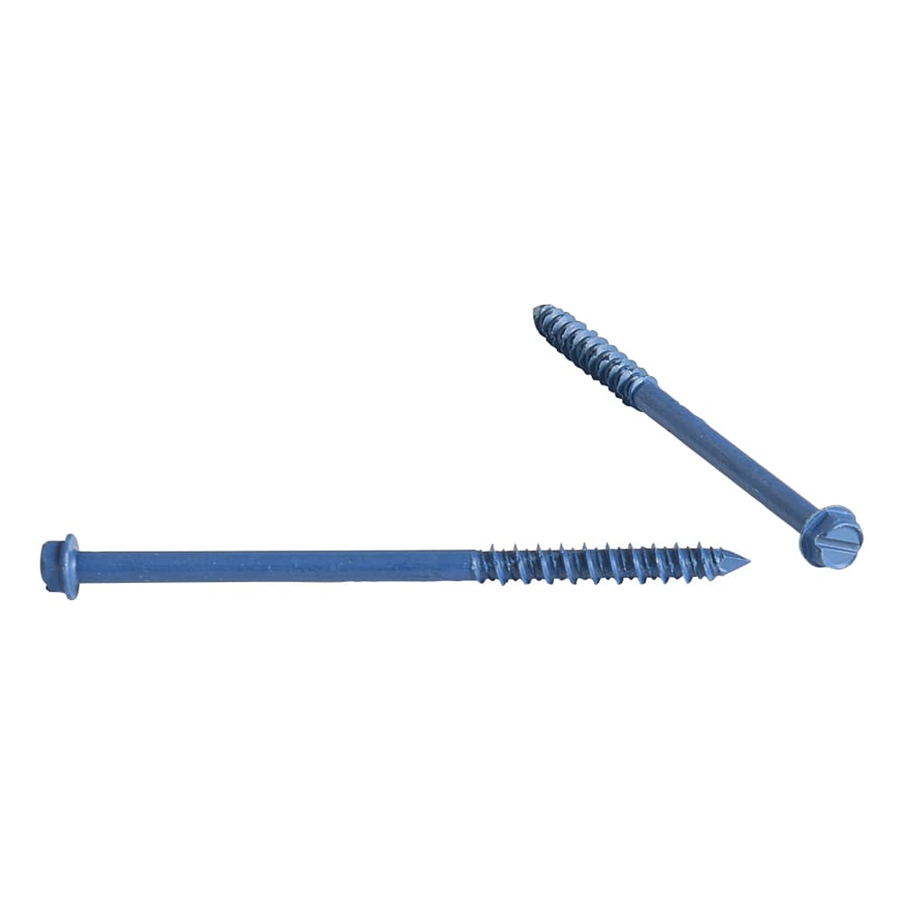 Vis à béton 1/4 po x 4 po T.H. Pqt/25