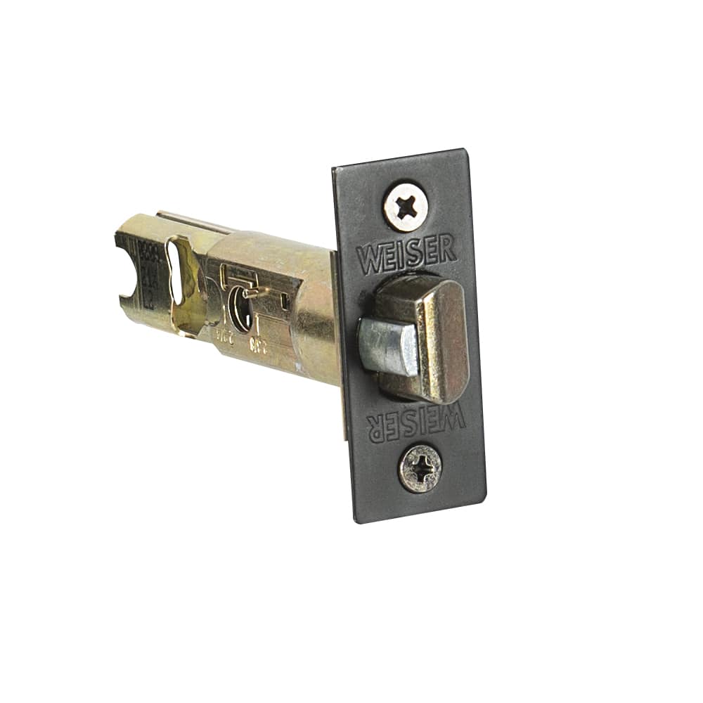 Poignée de porte d'entrée à clé Cambie noire