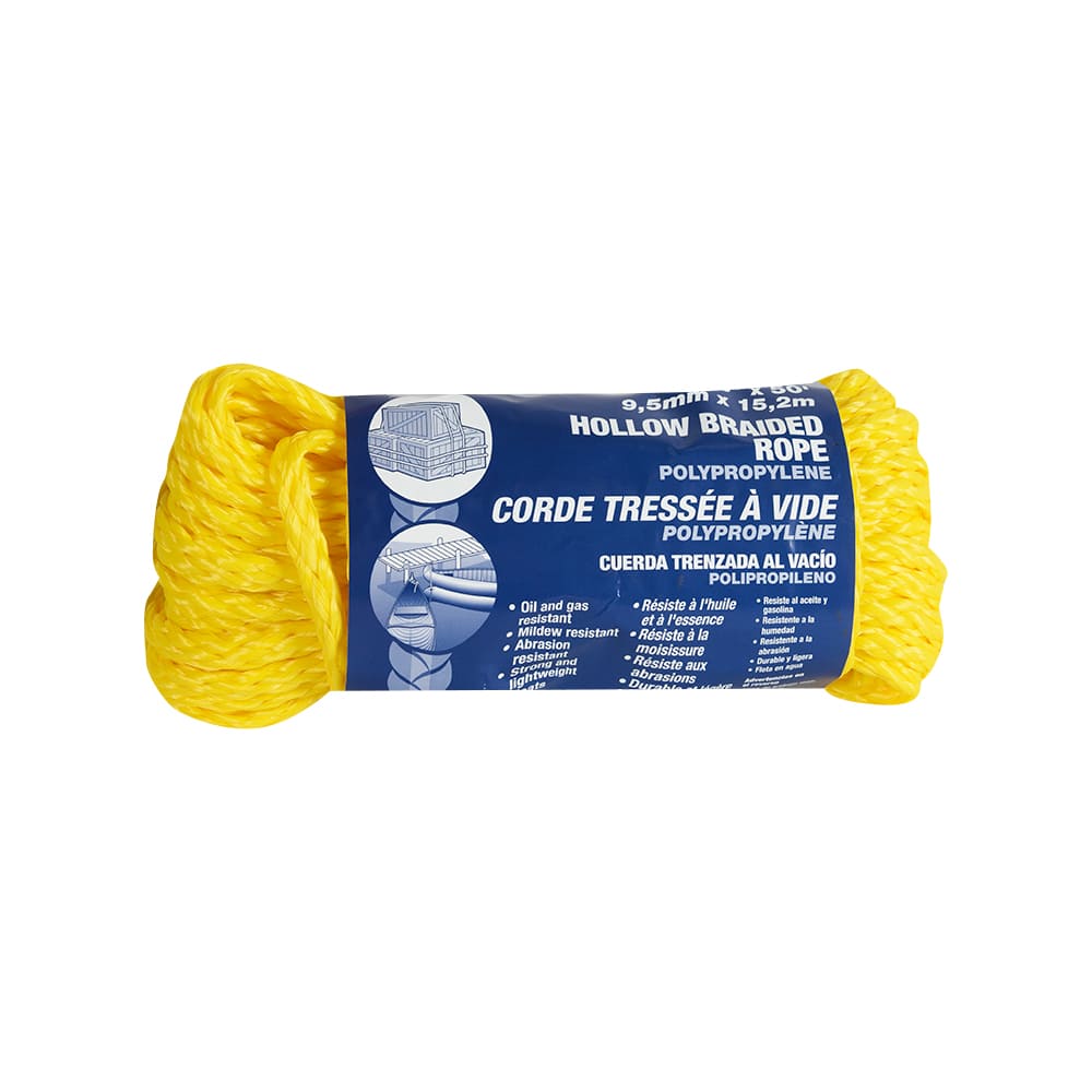 Polypropylene Braided Rope 3/8&nbsp;in.&nbsp;x&nbsp;50&nbsp;ft.