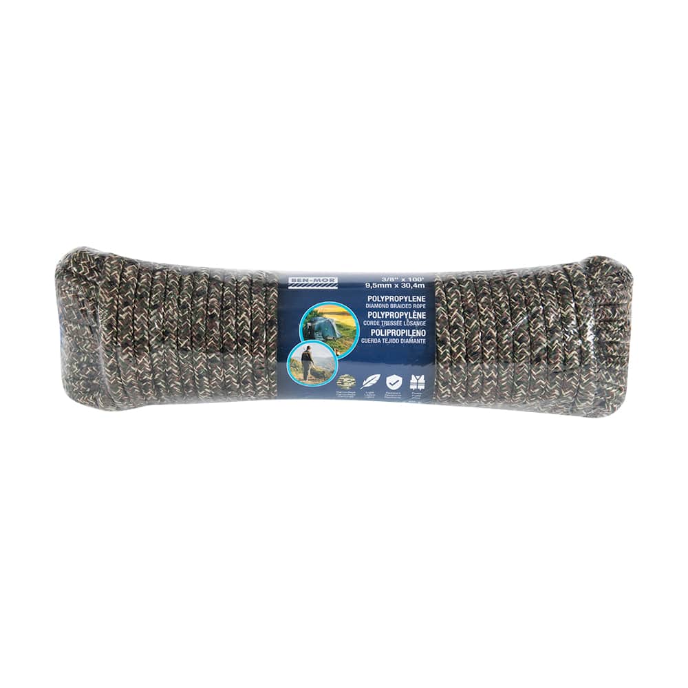 Polypropylene Camo Rope 3/8&nbsp;in.&nbsp;x&nbsp;100&nbsp;ft.