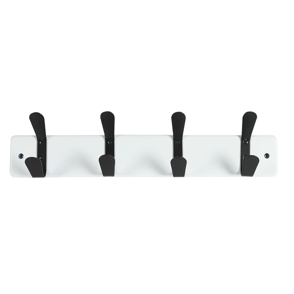 VERTUO Wall-Mounted 4-Hook Coat Rack 17&nbsp;3/4&nbsp;in.