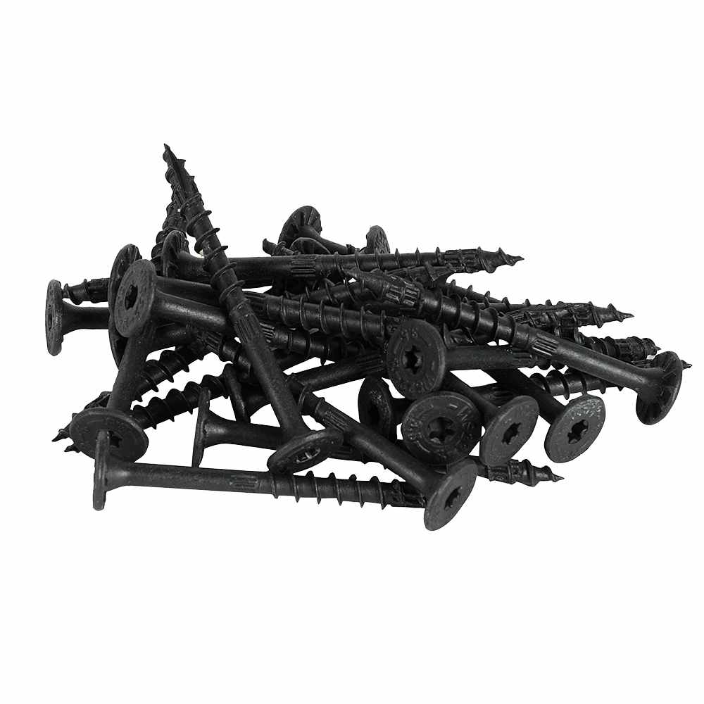 Vis à bois structurelle OUTDOOR ACCENT DB 5&nbsp;1/2&nbsp;po T.P. noir Pqt/50