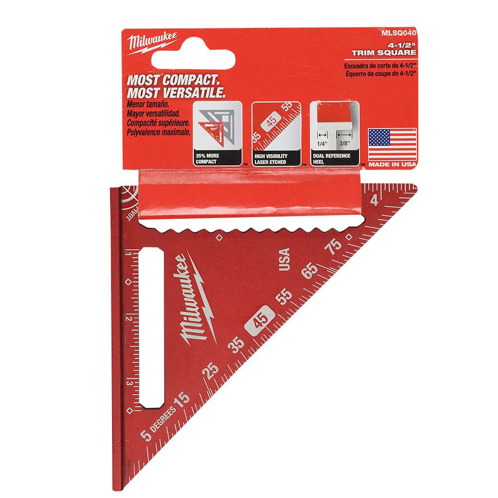 Équerre triangulaire 4&nbsp;1/2&nbsp;po MILWAUKEE