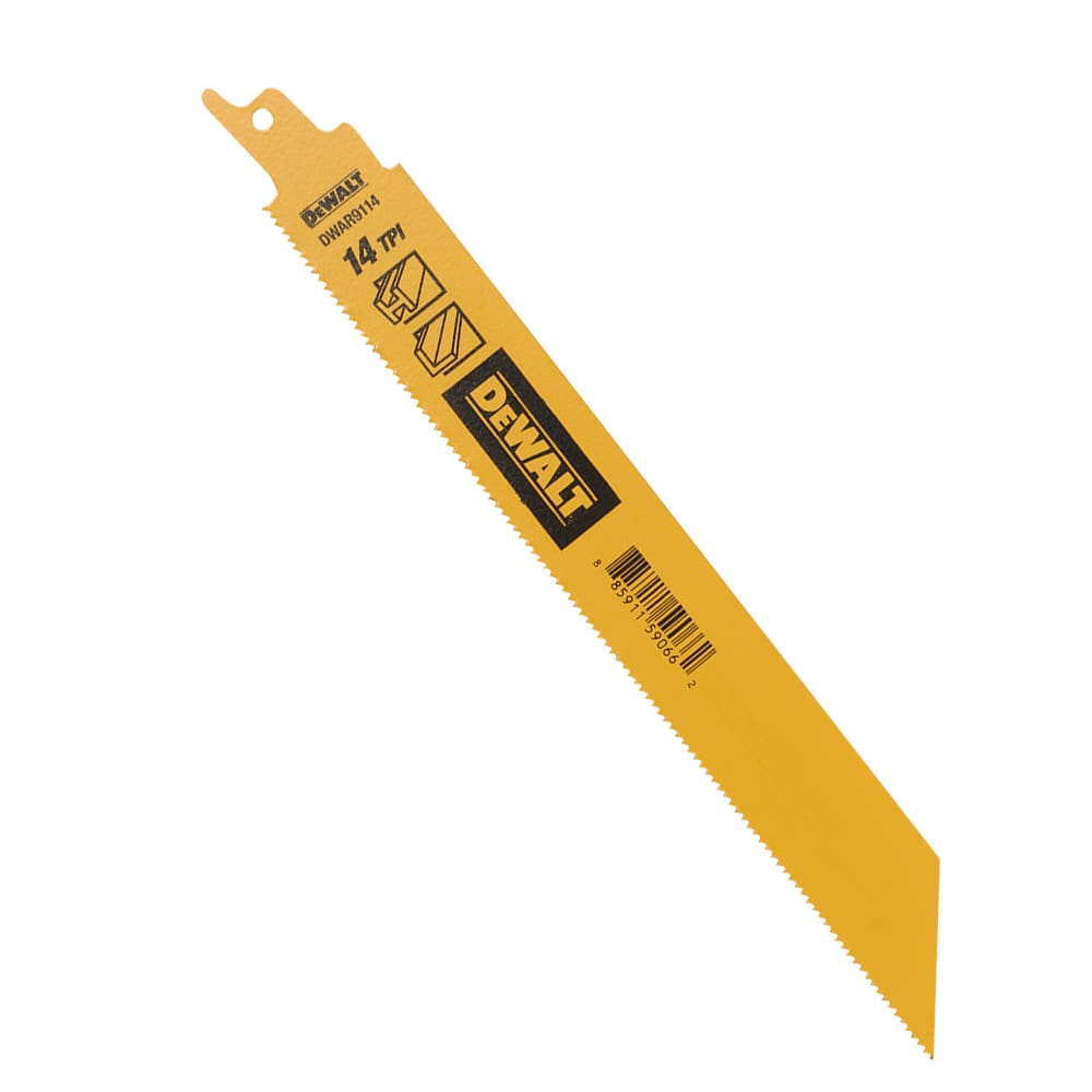 DEWALT Metal Reciprocating Saw Blade 9 in.