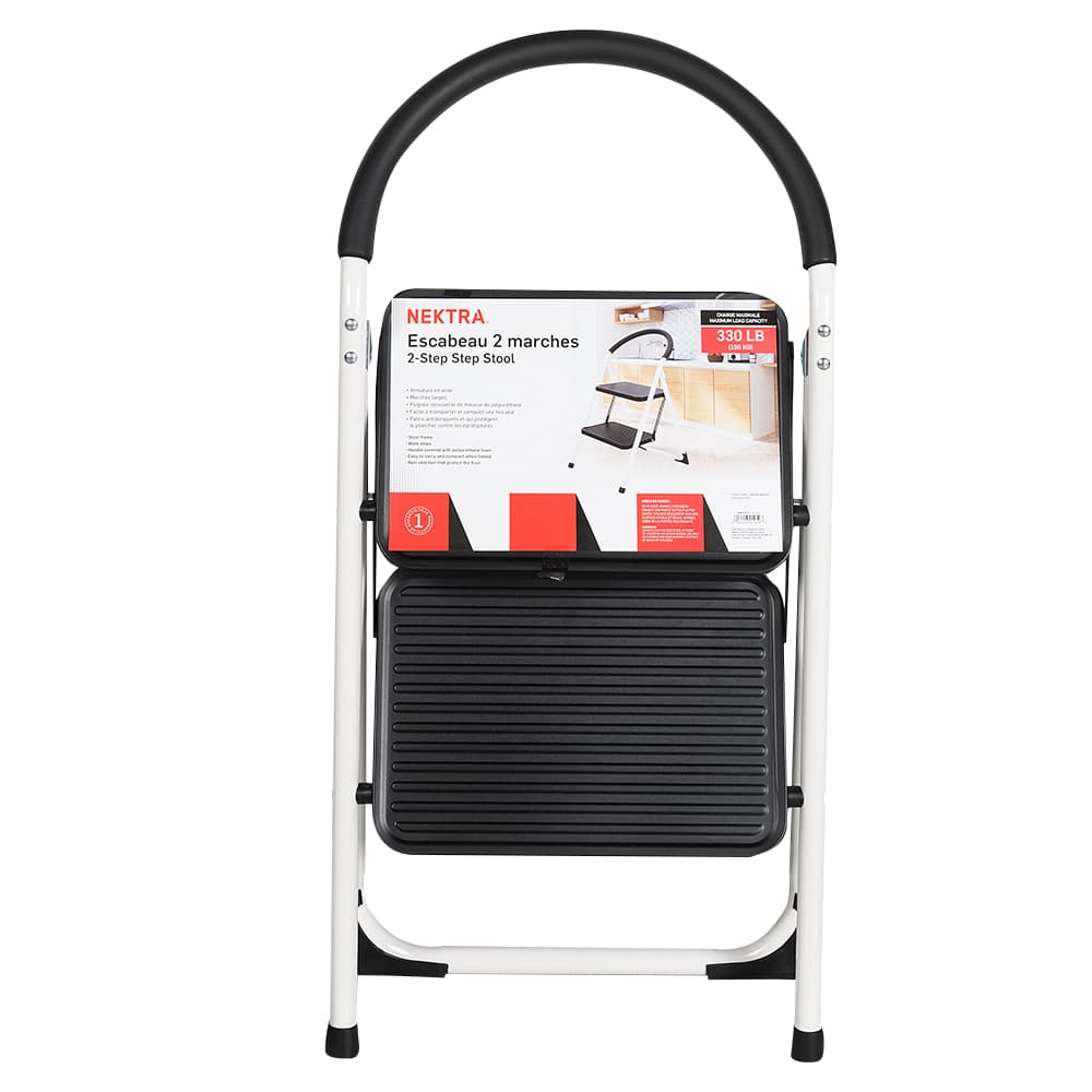 Escabeau domestique 2 marches NEKTRA