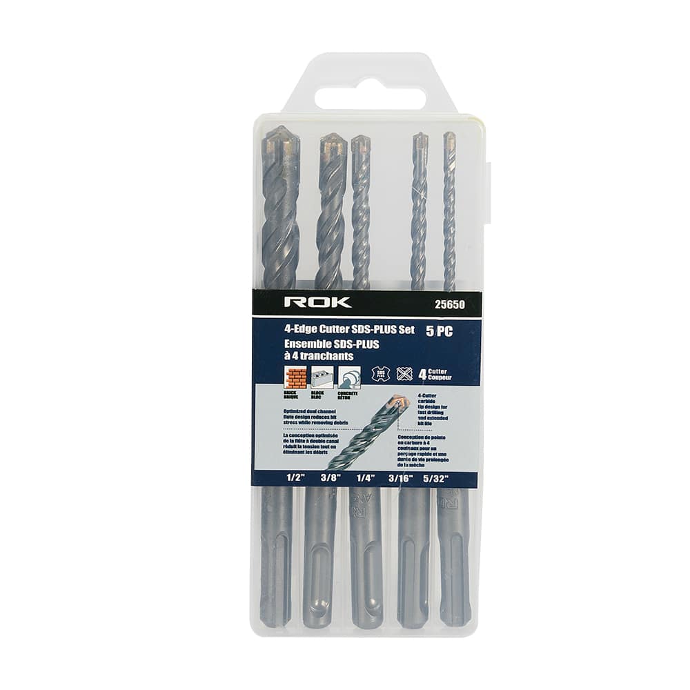 Mèches SDS-PLUS Ens/5