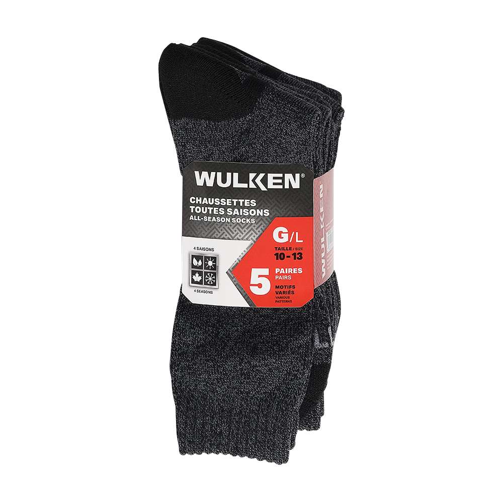 Chaussettes toutes saisons grand Pqt/5 WULKEN