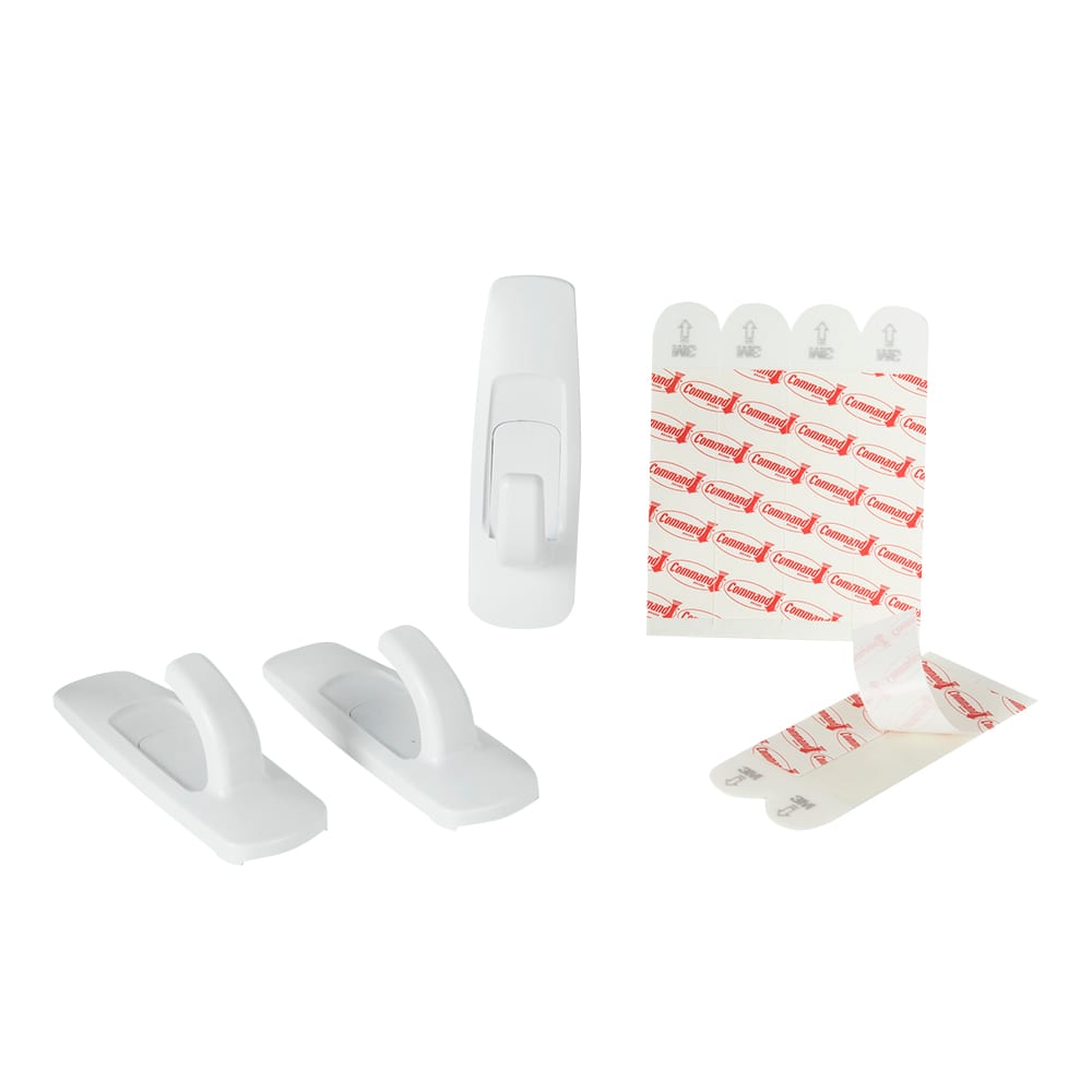 3M Large Adhesive Hooks Pkg/3