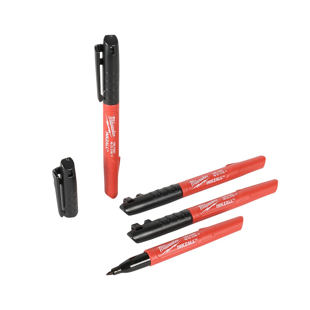 Crayons marqueurs Inkzall Pqt/4 MILWAUKEE