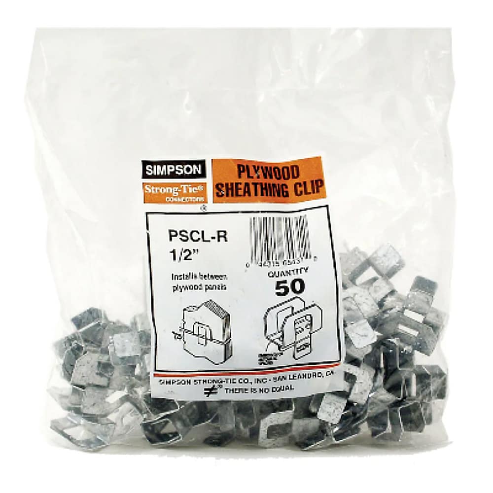 Attaches à contreplaqué PSCL 1/2 po Pqt/250