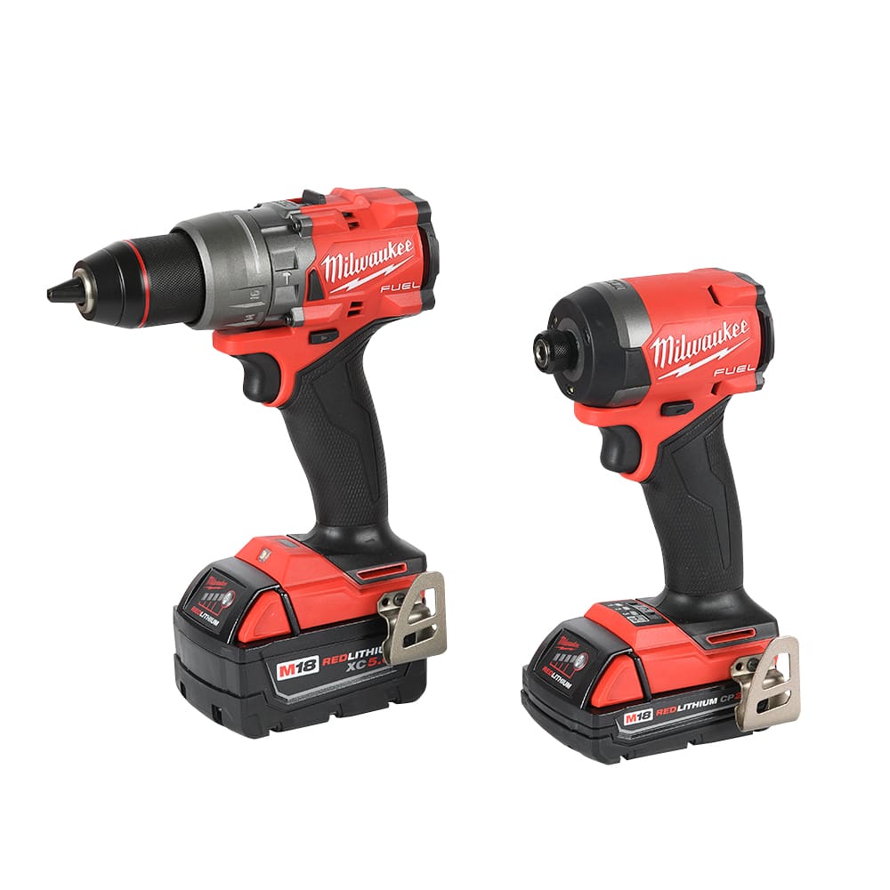 Ensemble de perceuse à percussion et tournevis à chocs lithium-ion 18 V Fuel MILWAUKEE