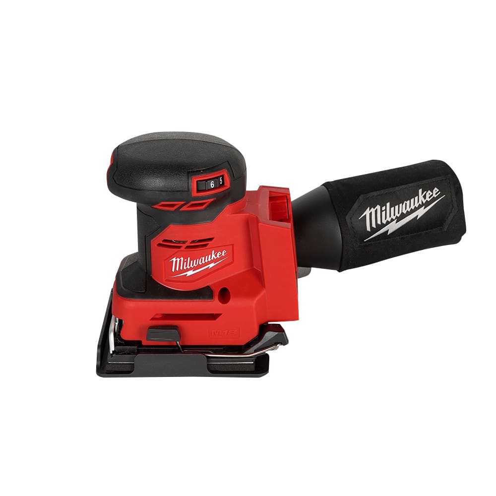 Ponceuse orbitale 1/4 feuille M18, 18&nbsp;V outil seul MILWAUKEE