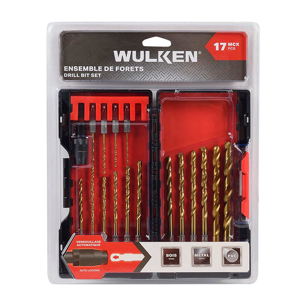 Ensemble de 17 mèches WULKEN