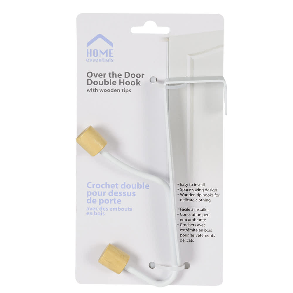 Crochet double pour vêtements