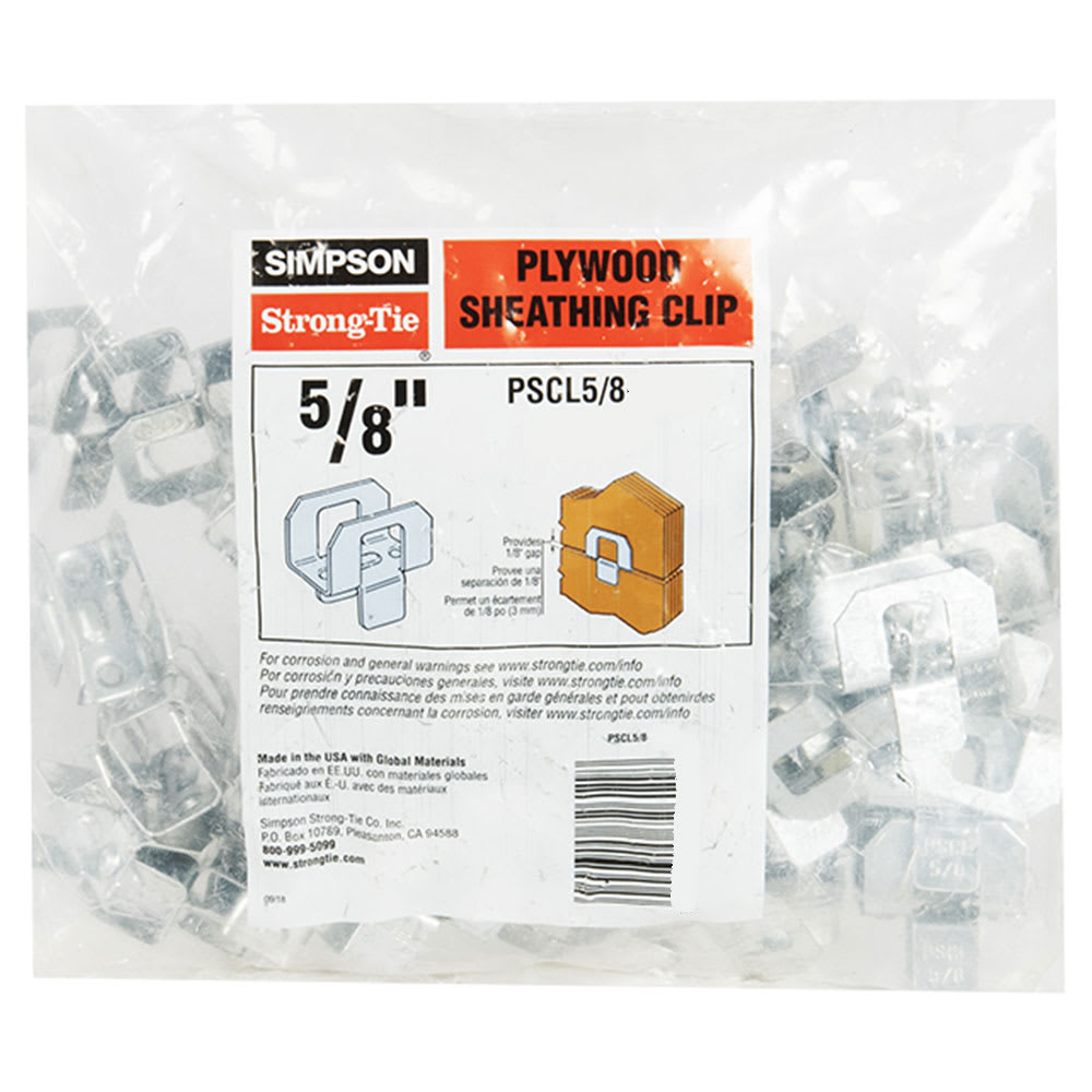 Attaches à contreplaqué PSCL 5/8&nbsp;po Pqt/250