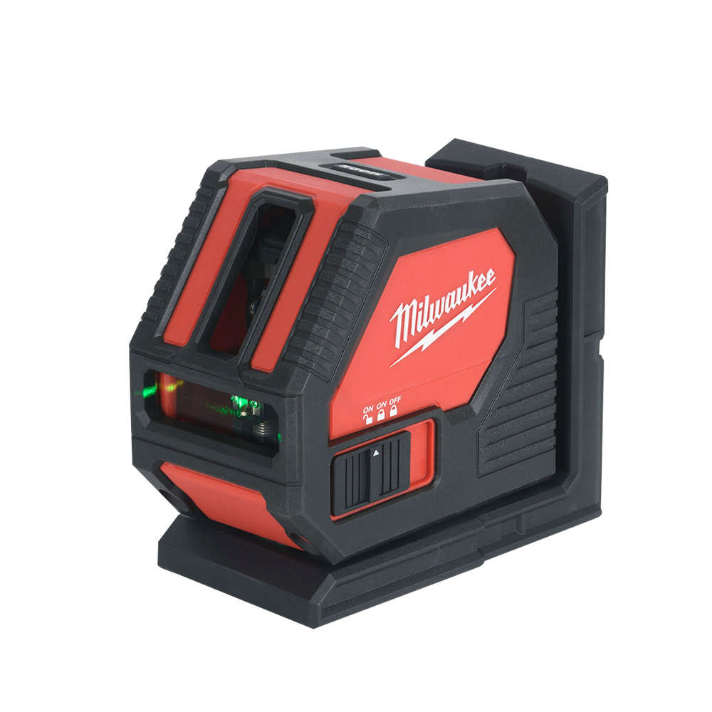 thumbnail image 2 of Milwaukee 3421 Green Cross Line Laser – Self-Leveling Tool (Used) 2 of 5