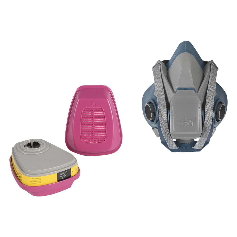 Demi-masque respiratoire P100 COOLFLOW 3M