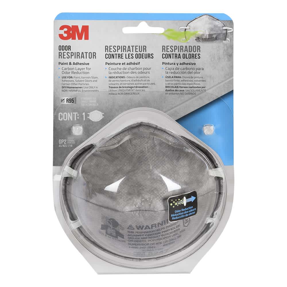Masque respiratoire jetable contre les odeurs R95 3M