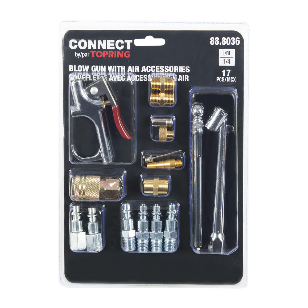 Ensemble d’accessoires pour compresseur