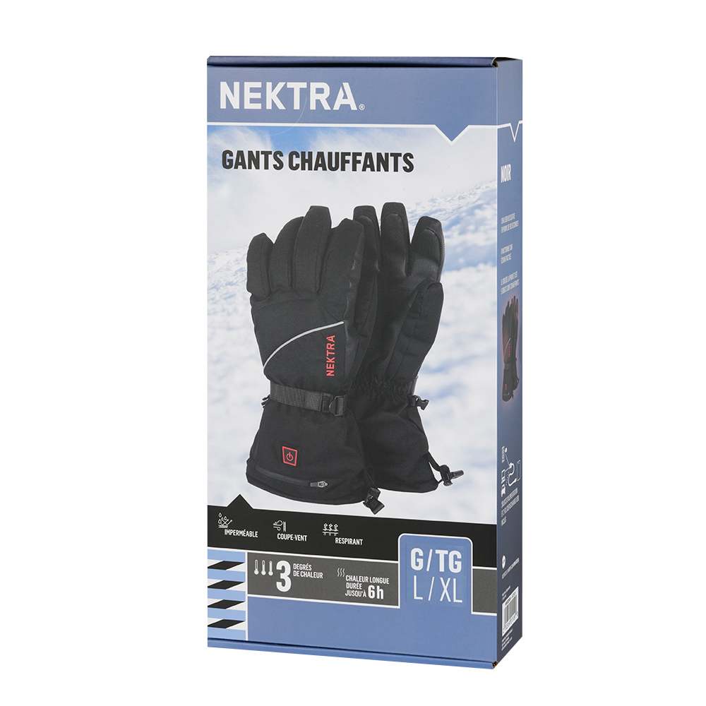 NEKTRA Heated Gloves Large / Extra-Large