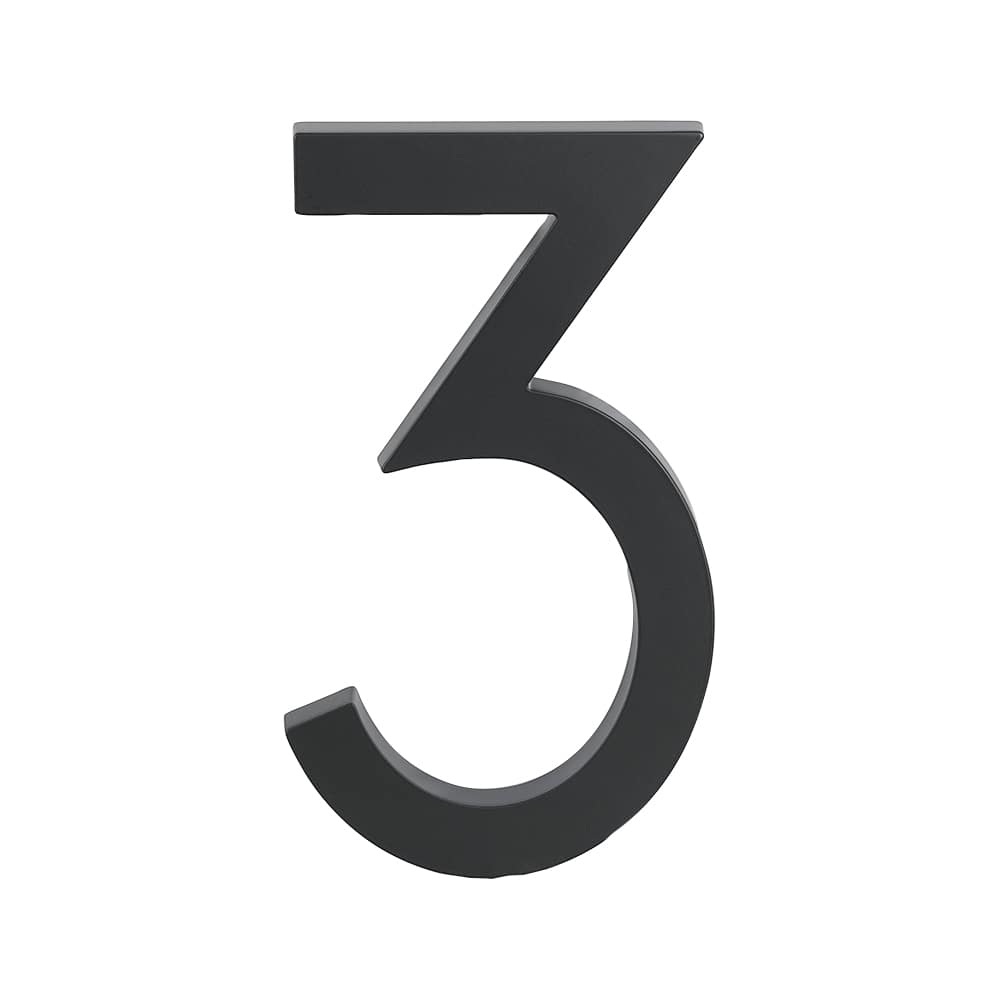 Elite Number 3 Cast Aluminum Black 10 in.