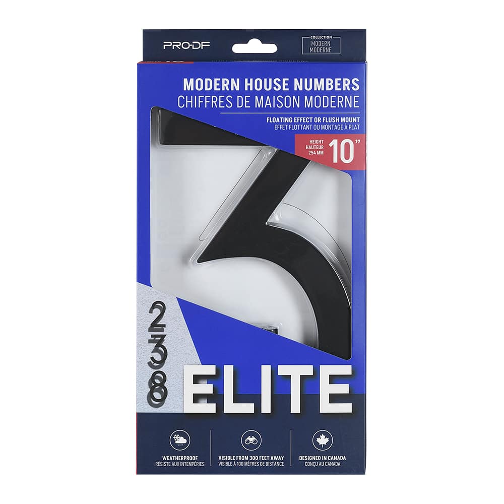 Elite Number 3 Cast Aluminum Black 10 in.