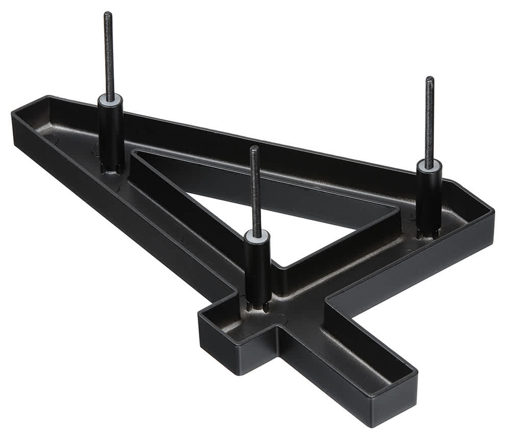 Elite Number 4 Cast Aluminum Black 10 in.