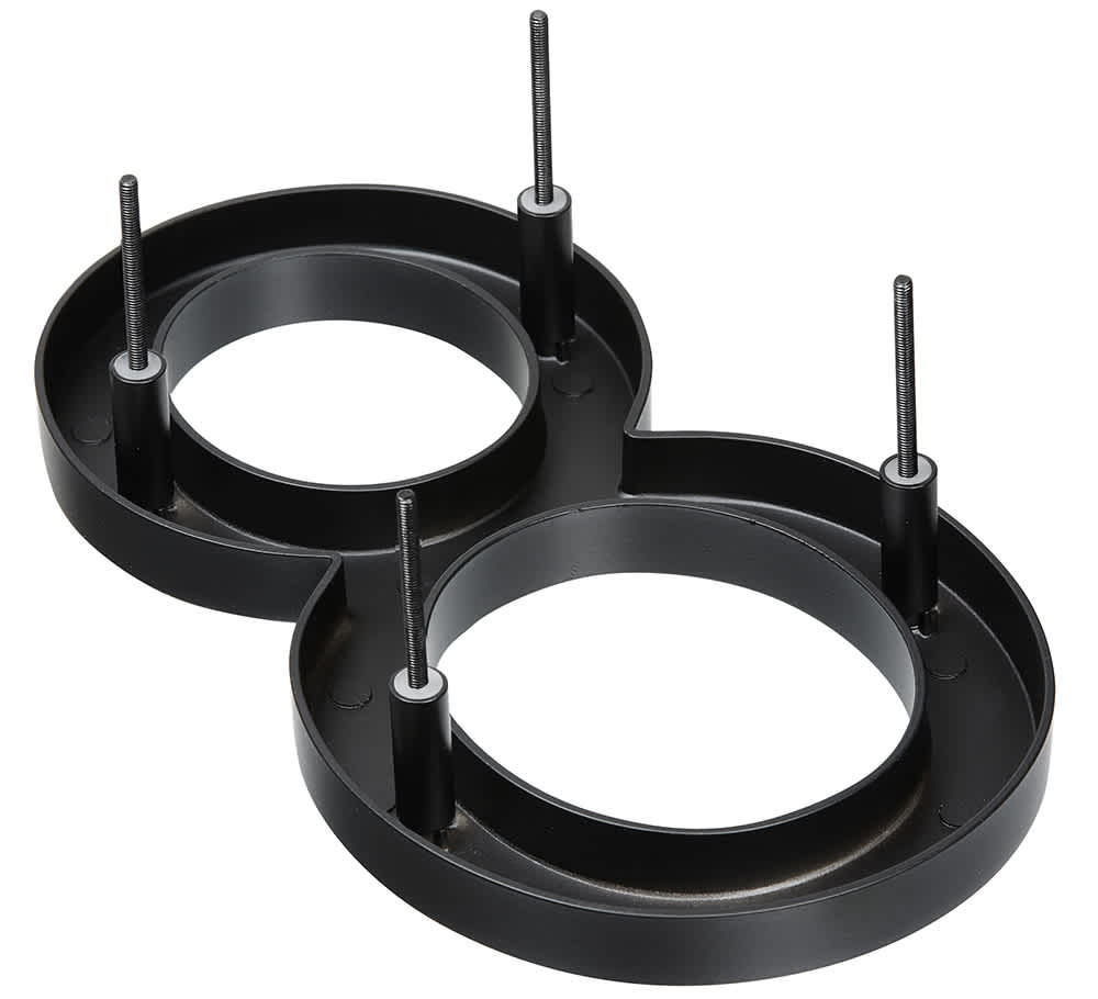 Chiffre 8 Elite en fonte d'aluminium noir 10&nbsp;po