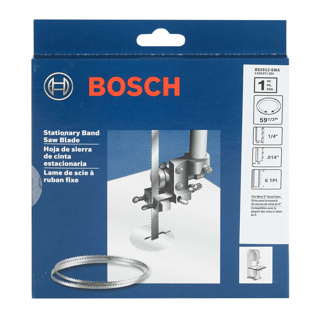 Band Saw Blade 1/4 in. x 59 1/2 in. 6 TPI