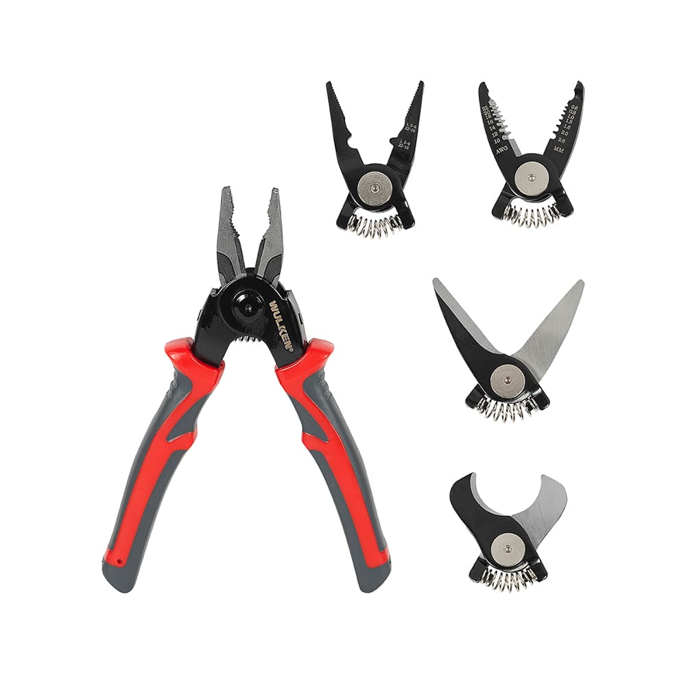 WULKEN 5-in-1 pliers system 8&nbsp;in.
