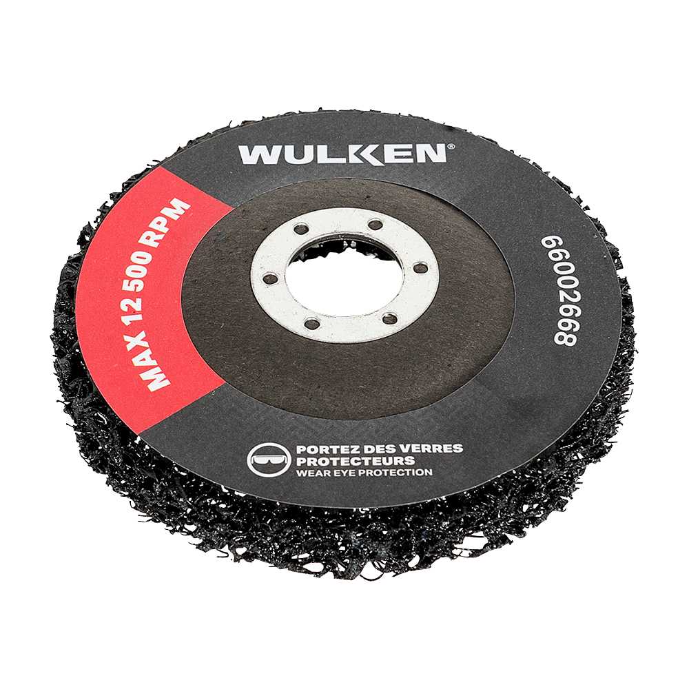 WULKEN Angle Grinder Cleaning Disk 4&nbsp;1/2&nbsp;in.