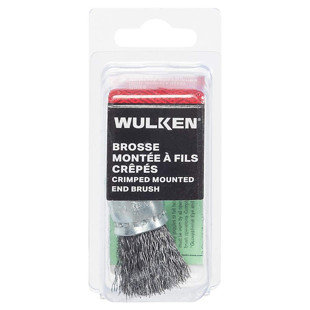 WULKEN Drill Crimped Wire Brush 3/4&nbsp;in.