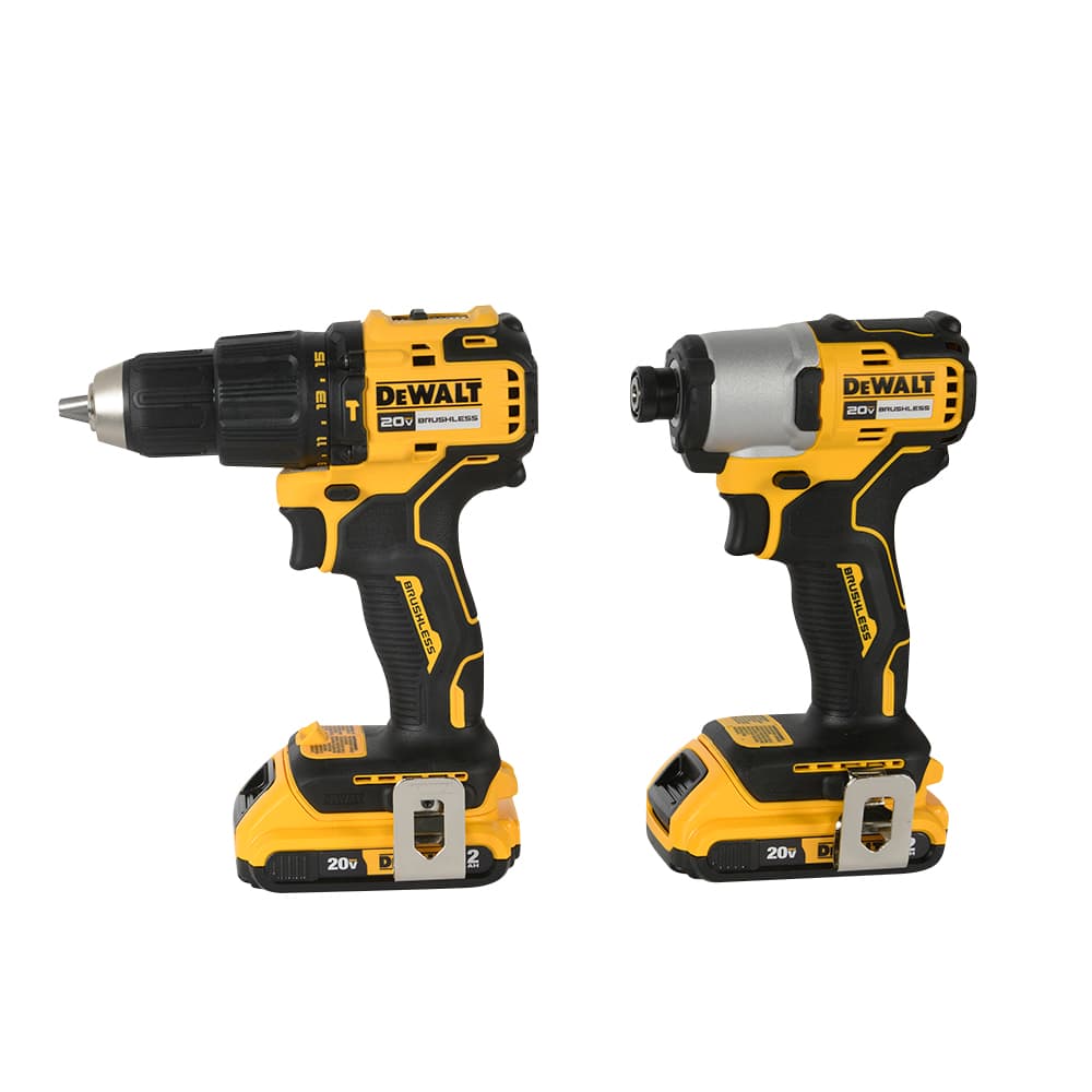 Ensemble de perceuse à percussion et tournevis à chocs 20 V MAX DEWALT